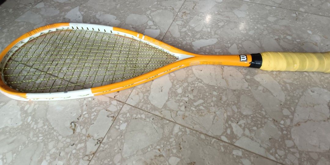 Wilson Ncode135squash racket (Category: Other Sports Equipment and Supplies) located in Singapore. Submitted by gp10988 (Listing ID 1329385885, Image 1). Description: .