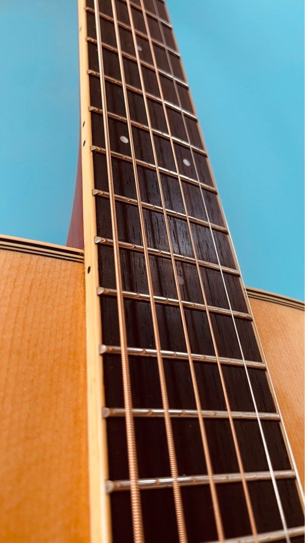 Yamaha FS720S solid top acoustic guitar 單板木結他(well setup with case bag