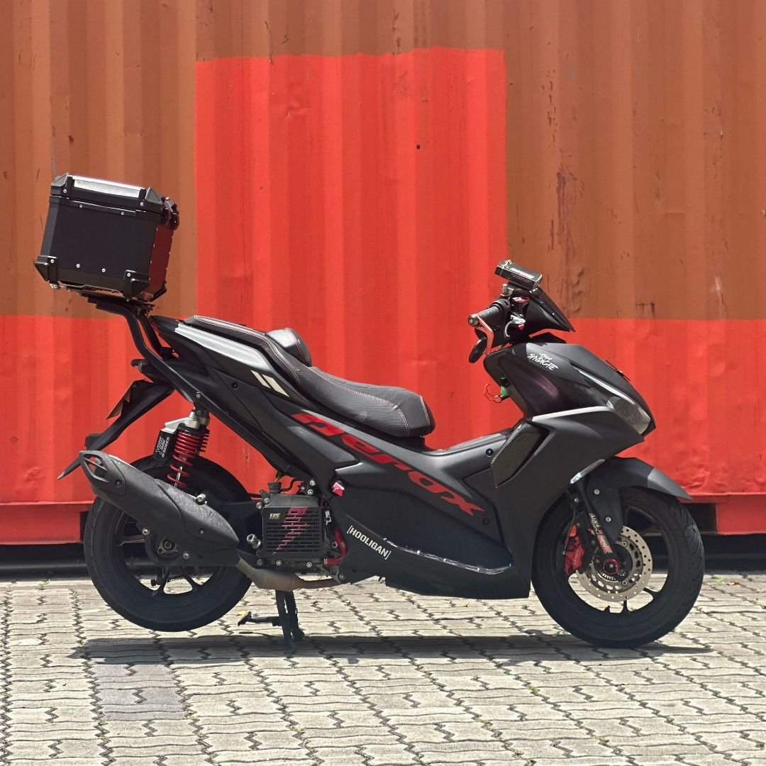 Yamaha Aerox v2, Motorcycles, Motorcycles for Sale, Class 2B on Carousell