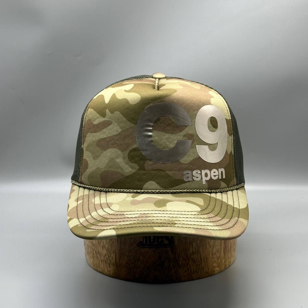 5 panel cloud 9 aspen trucker cap by Aspen Snowmass, Men
