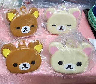 全新絕版鬆弛熊公仔吊飾鏡， 有4個唔同樣，每個30元，4個要晒100元， 灣仔地鐵站面交64210709258881110