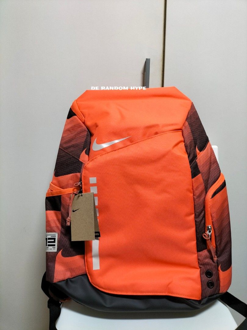 Orange nike elite bookbag best sale