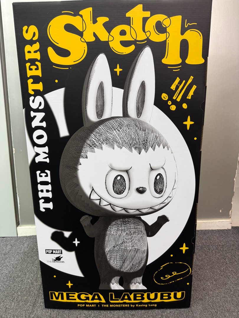 【台湾限定】⭐️sketch LABUBU⭐️【未開封】 ⭐️💢全新現貨💢⭐️ Popmart pop mart 泡泡瑪特the monsters