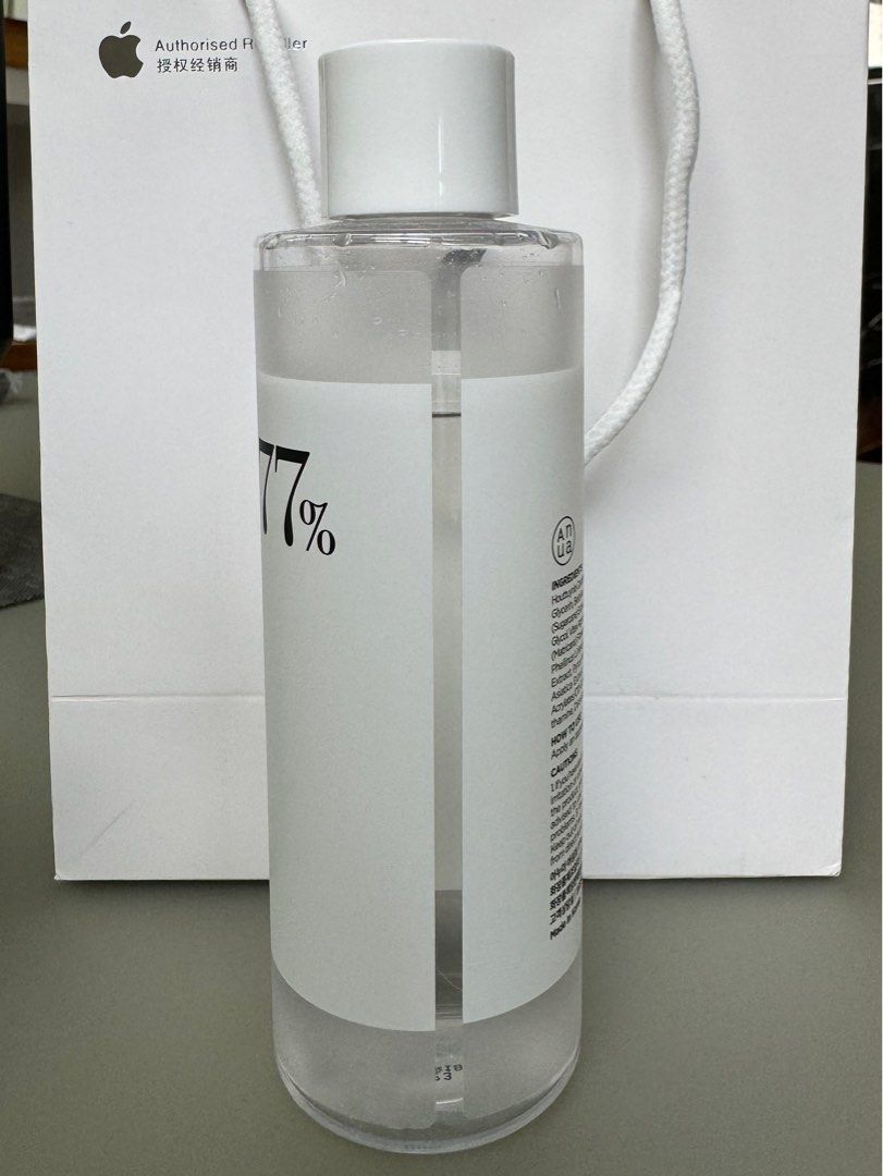 Anua Toner & Cleansing Oil (Category: Face Care) located in Manila. Submitted by declutterzoneee (Listing ID 1329505968, Image 2). Description: 1,200 - If buying both 600 - Heartleaf 77% Soothing Toner (See photo for amount used) 700 - Heartleaf Pore Control Cleansing Oil (Used once).