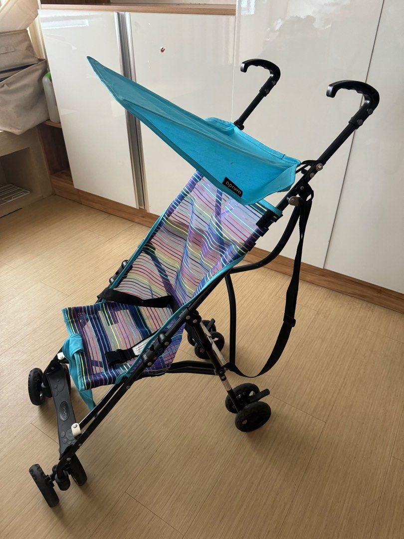 Apruva umbrella strollers x 2 (Category: Strollers) located in Taguig. Submitted by george.dinesaw (Listing ID 1329529476, Image 2). Description: 2200 if both are taken 1200 each, if sold separately as is where is, please check photos thoroughly pickup at BGC Taguig c/o buyer gcash or bpi payments first user, bought in 2023 at Landmark will need some cleaning but ready for use .