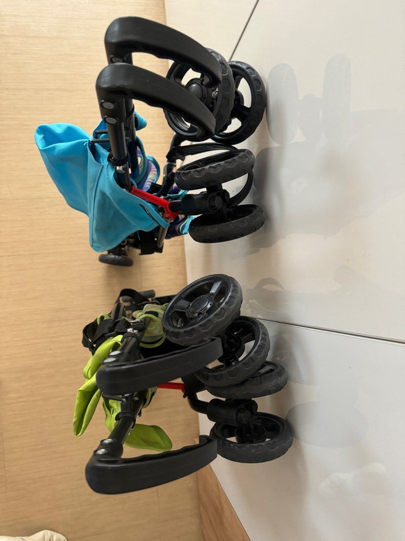 Apruva umbrella strollers x 2 (Category: Strollers) located in Taguig. Submitted by george.dinesaw (Listing ID 1329529476, Image 3). Description: 2200 if both are taken 1200 each, if sold separately as is where is, please check photos thoroughly pickup at BGC Taguig c/o buyer gcash or bpi payments first user, bought in 2023 at Landmark will need some cleaning but ready for use .