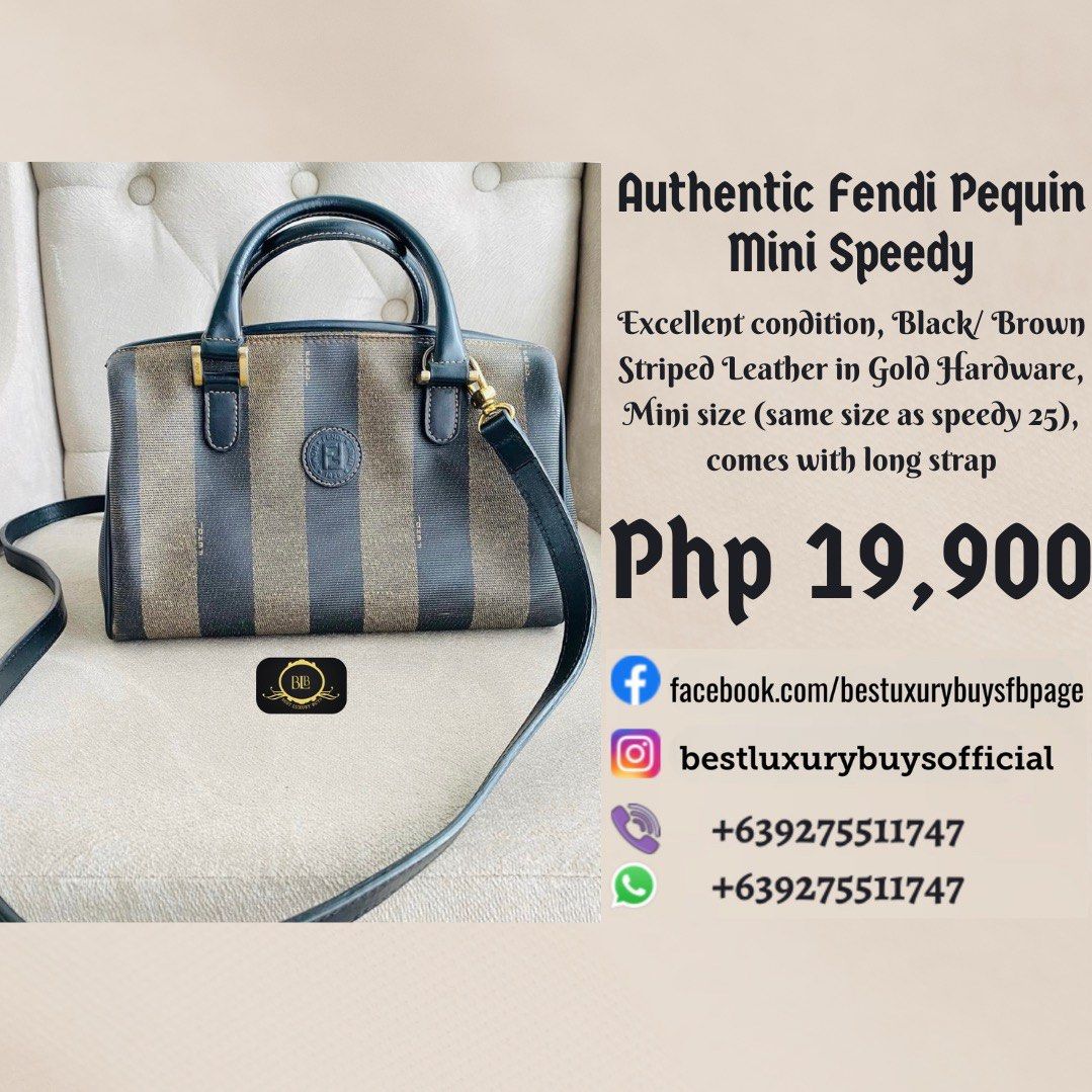 Vintage fendi speedy bag outlet