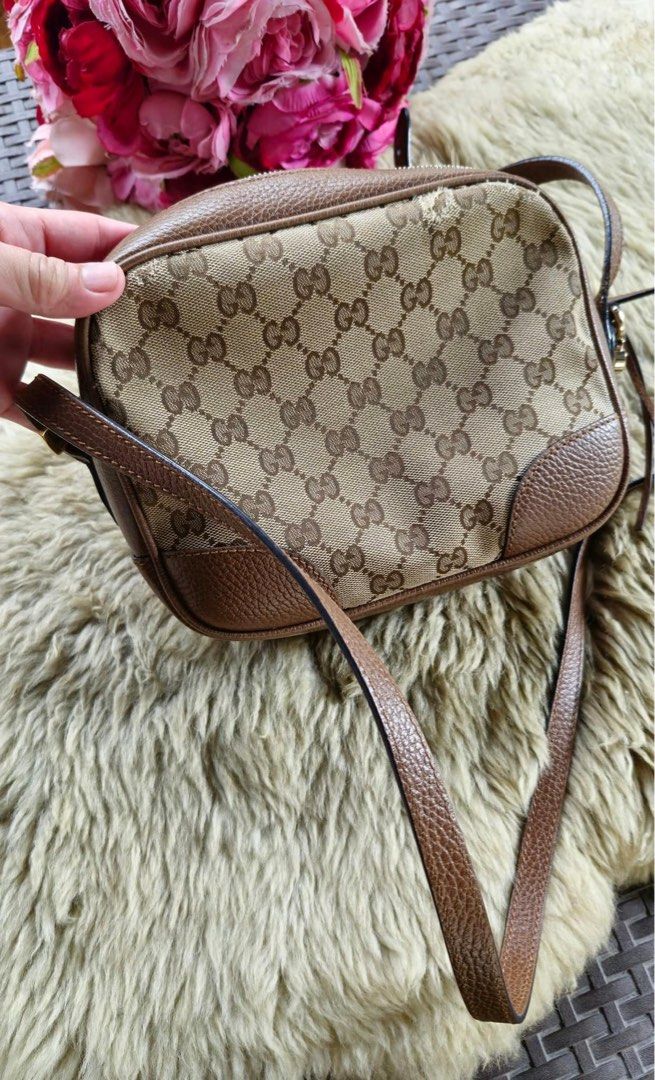 Gucci camera bag canvas sales