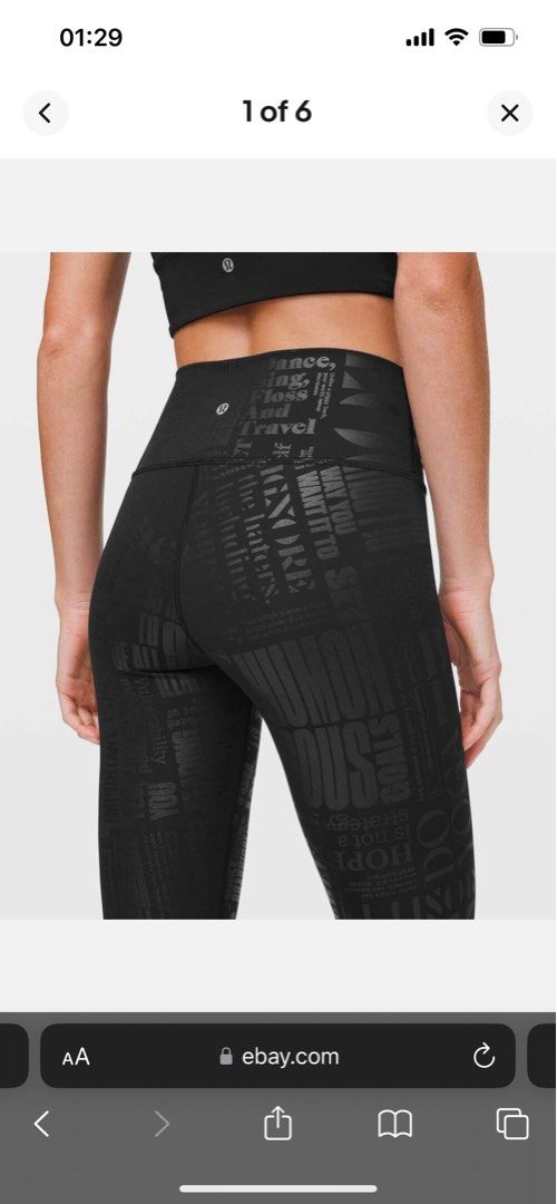 Lululemon anniversary leggings hot sale