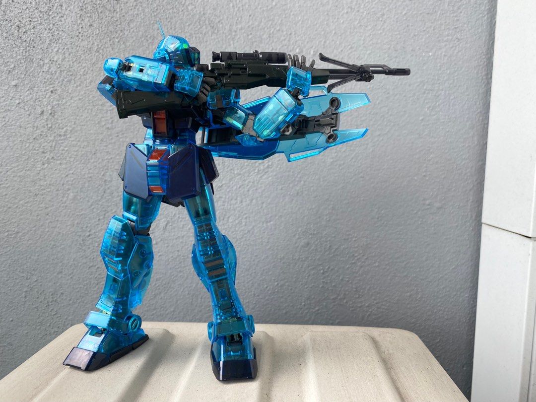 Bandai MG 1/100 GM Sniper II (Expo version/Clear color), Hobbies & Toys ...