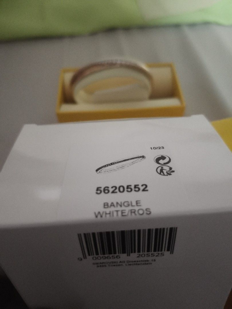 Bangle (Category: Accessories) located in Singapore. Submitted by nelmidav (Listing ID 1329599307, Image 3). Description: selling Swarovski Bangle brand new.include box and paper bag.authentic item..