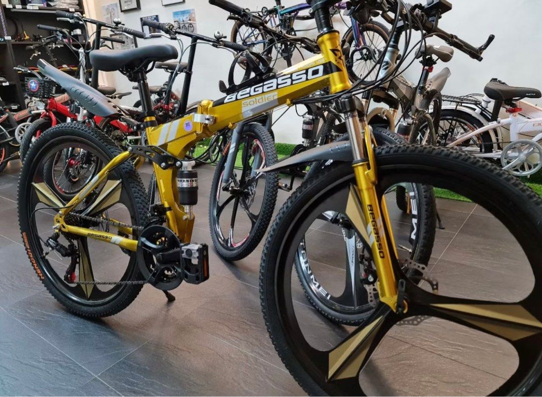 Begasso SHIMANO foldable bike 26inch