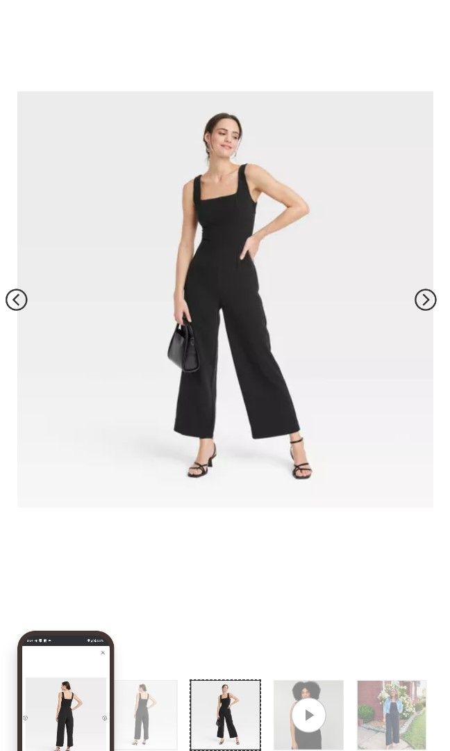Black jumpsuit target a new day