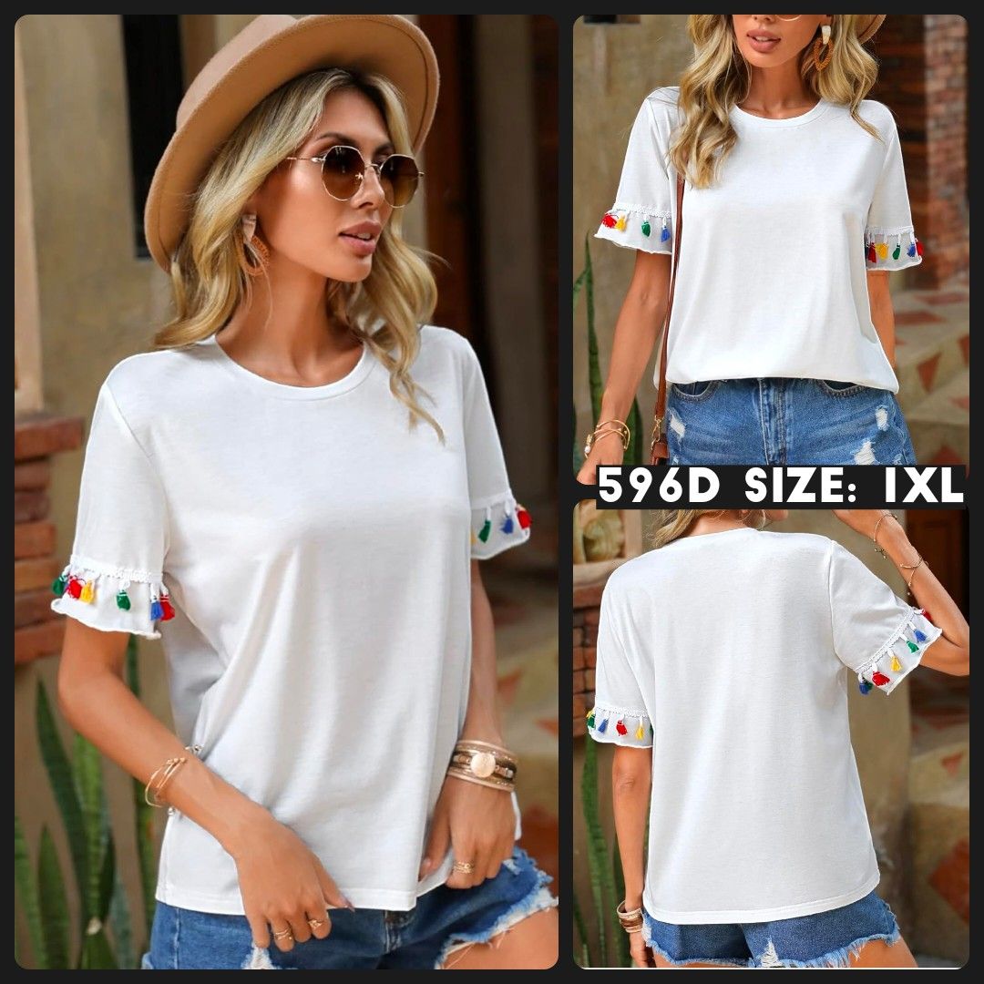 Boho Shirt Plus Size Shein (Category: Shirts) located in Caloocan City. Submitted by ohlunaboutique (Listing ID 1329572967, Image 1). Description: Brand new Shein.