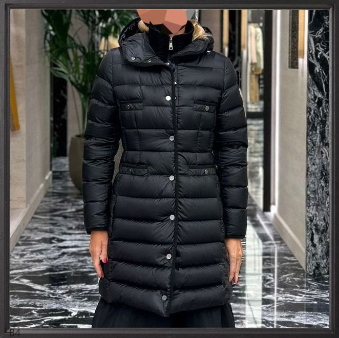 Brand New Moncler Hirma Long Down Jacket Black, Women's Brand New Moncler Hirma Long Down Jacket Black, Women's