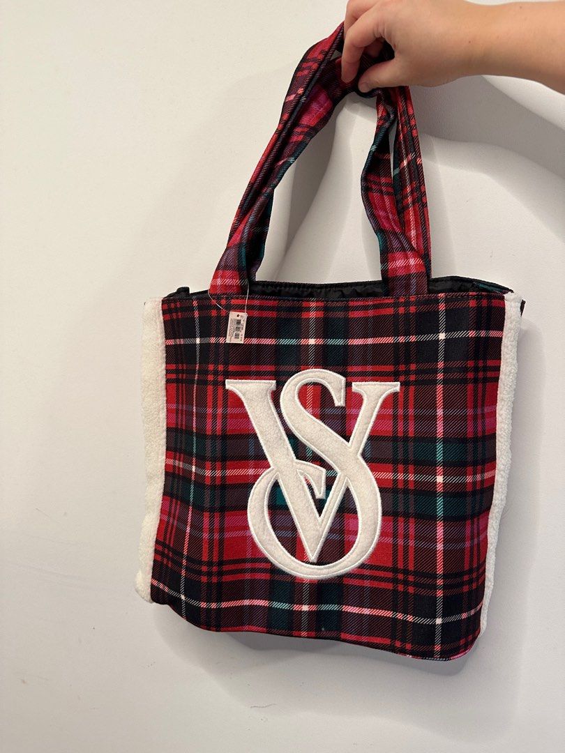 Victoria secret red tote bag on sale