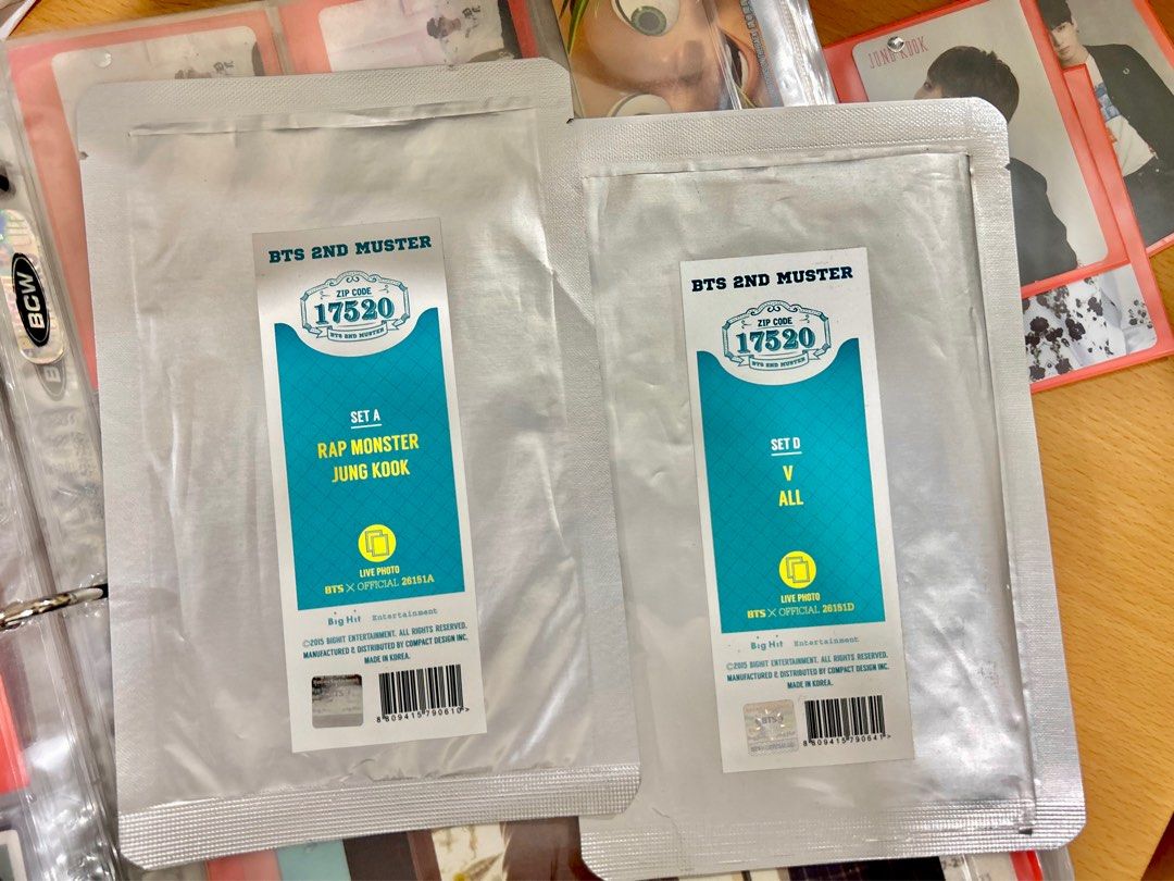 BTS 2nd Muster 17520 Rap Monster Live Photos (Category: K-Wave Merchandise) located in Quezon City. Submitted by _cmyk (Listing ID 1329641909, Image 1). Description: GROUP - ₱3000 SOLD RAP MONSTER - ₱3000.