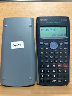 Casio FX 83ES Scientific Calculator No Cover Hobbies Toys Stationary Craft Stationery School Supplies on Carousell