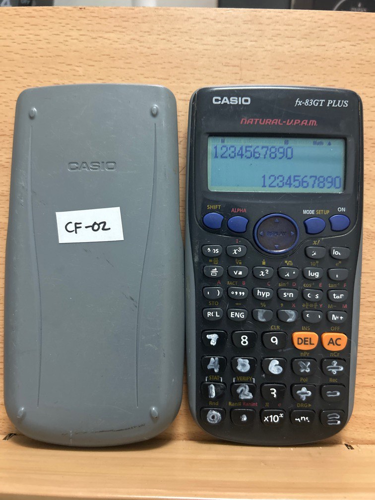 Casio Fx 83 Gt Plus Bedienungsanleitung Deutsch Casio FX-83GT PLUS Scientific Calculator (Physical Flaws, Missing