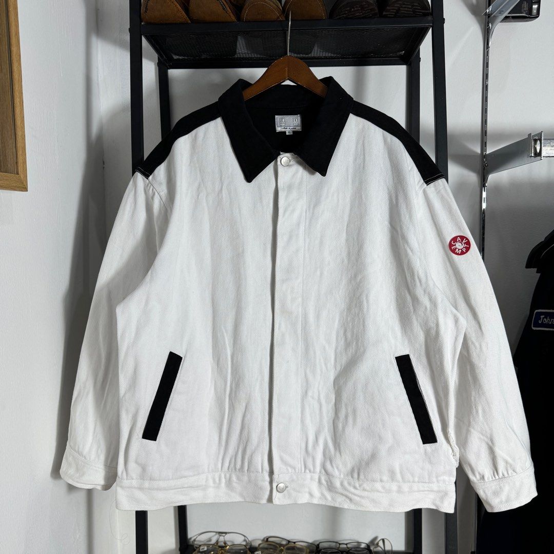 Cav Empt Bleached Denim Jacket NWT Cav Empt Bleached Denim Parka