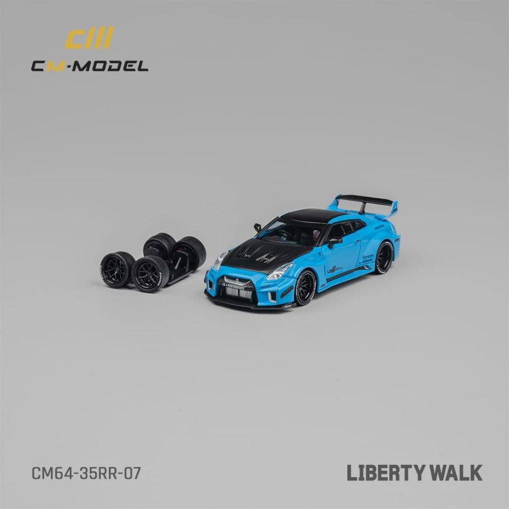 CM Model 1/64 Scale Nissan LBWK GT-R R35 Super Silhouette 35GT-RR 3.0 ...