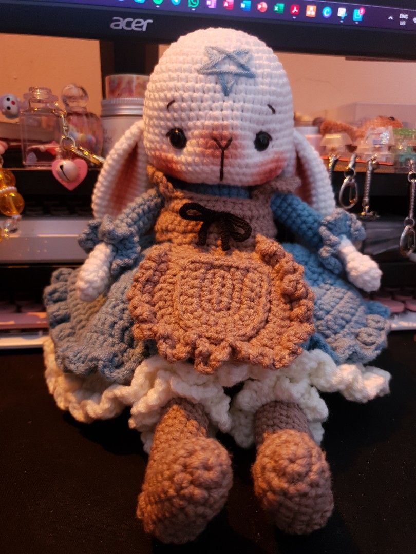 Custom Request (Category: Handmade Craft) located in Kampar. Submitted by sasakikei97 (Listing ID 1329614578, Image 1). Description: 🌼 I can make just about anything as long as I can find the crochet patterns/charts online. 🌼 Even better if you can provide me with the patterns yourself and then I'll make them for you. 🌼 I have just about all colours of yarns with me, so you're free to request me to make anything you want even if it's weird, ac