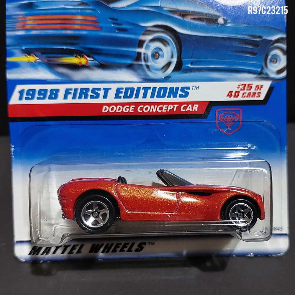 Dodge Concept Car Hot Wheels 1998 First Editions 35 40 Orange New Sealed Hobbies Toys Toys Games on Carousell