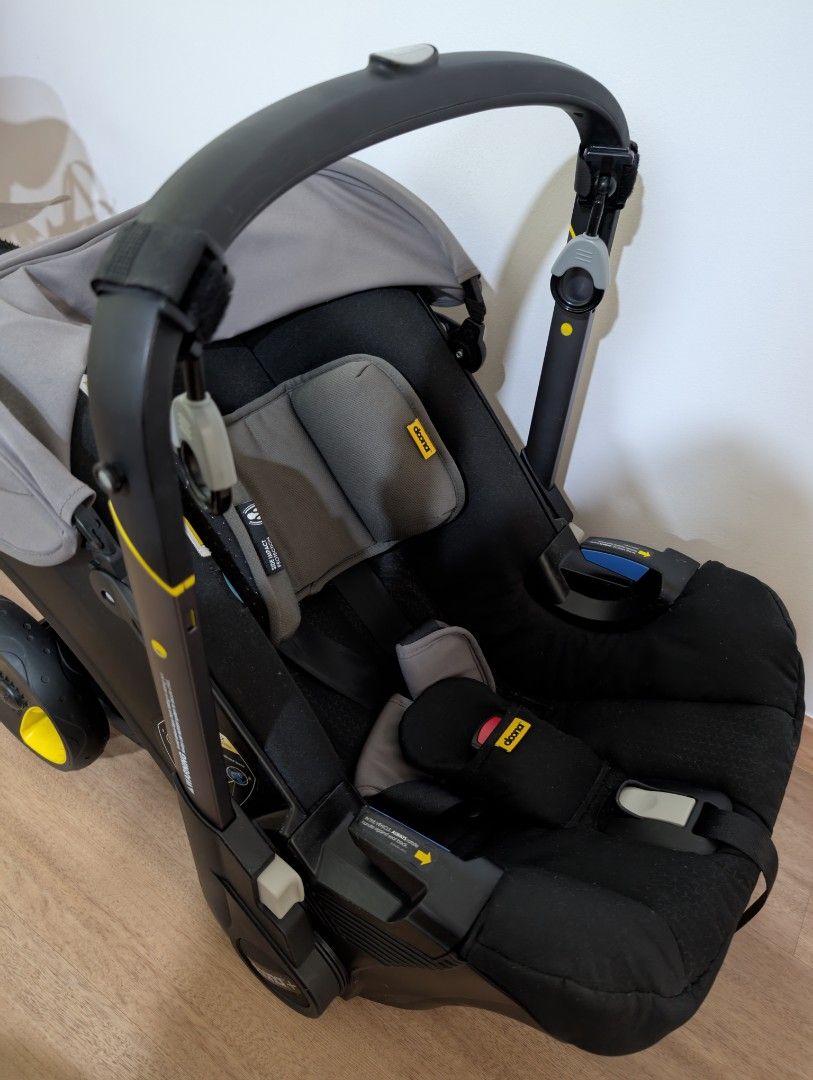 Doona Infant Car Seat Stroller Grey Hound Doona All Day Bag Storm Grey Babies Kids Going Out Strollers on Carousell