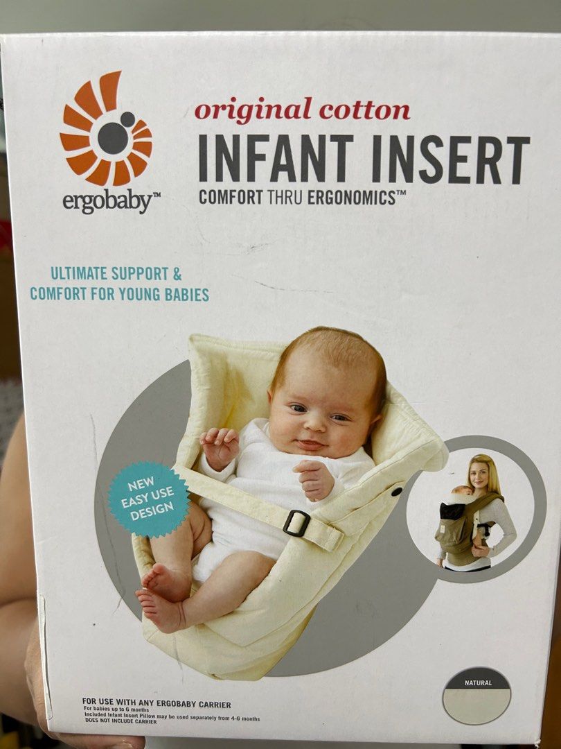 Ergo baby baby insert Babies Kids Going Out Carriers Slings on Carousell