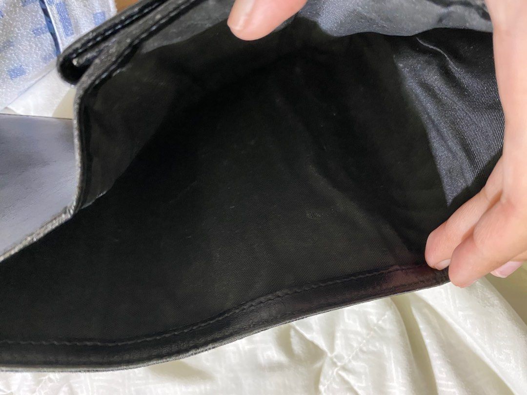 Fendi Zucca Canvas Trifold Wallet (Category: Luxury Bags & Wallets) located in Manila. Submitted by cluttercureinc. (Listing ID 1329585146, Image 3). Description: Fendi Zucca Canvas Trifold Wallet • Original • Well-used (Please see signs of usage) Price is negotiable.