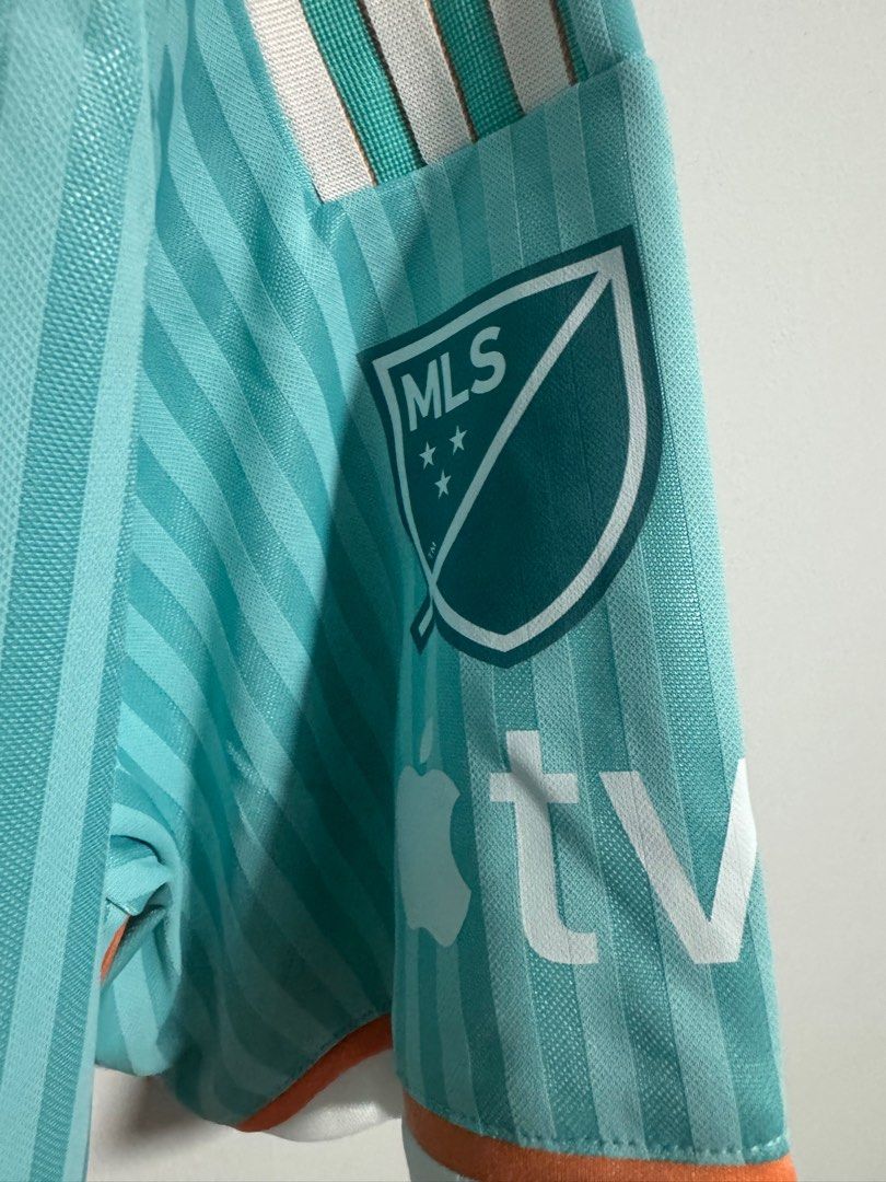 Inter Miami Jersey (Category: Other Sports Equipment and Supplies) located in Singapore. Submitted by anyysports (Listing ID 1329598708, Image 3). Description: Inter Miami 3rd and Special Jersey. Size S to 4XL Player Issue $50 Fans Issue $42 Add Name $10 Add Patch $5.