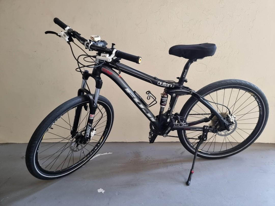 Fuji full suspension mountain bike clearance
