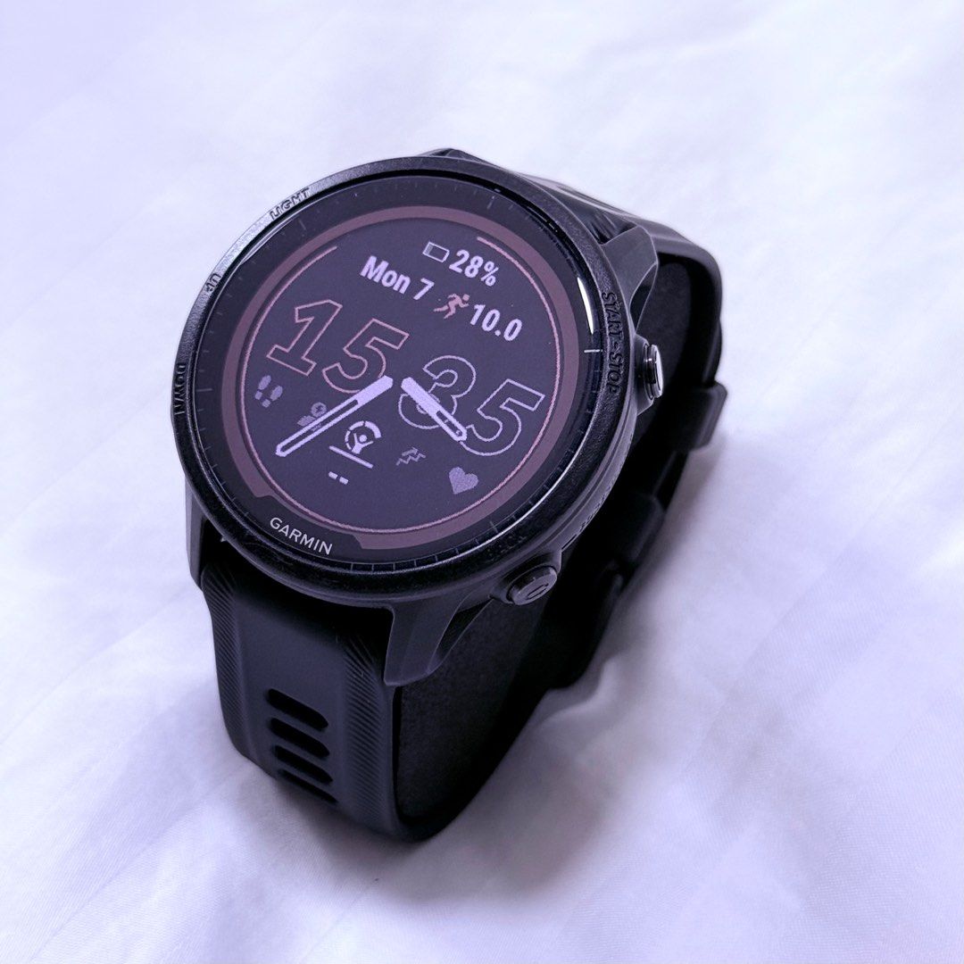 Garmin Forerunner 955 Solar Mobile Phones Gadgets Wearables Smart Watches on Carousell