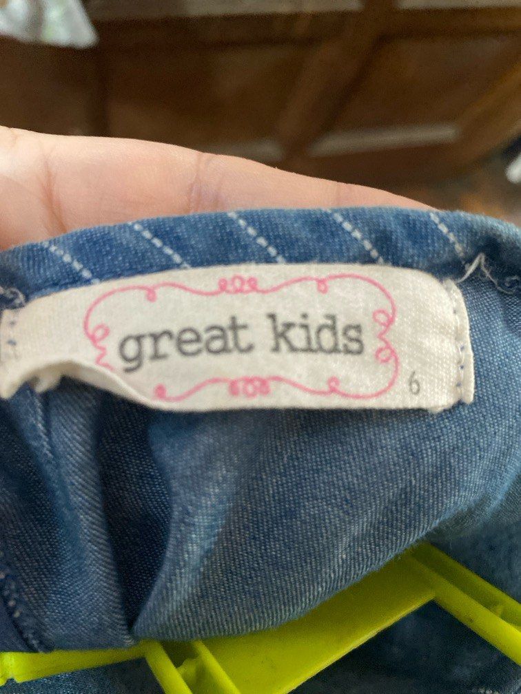 Great kids cut out sleeves (Category: Babies & Kids Fashion) located in Mandaluyong City. Submitted by mingcab (Listing ID 1329532560, Image 3). Description: 100+sf size 6.