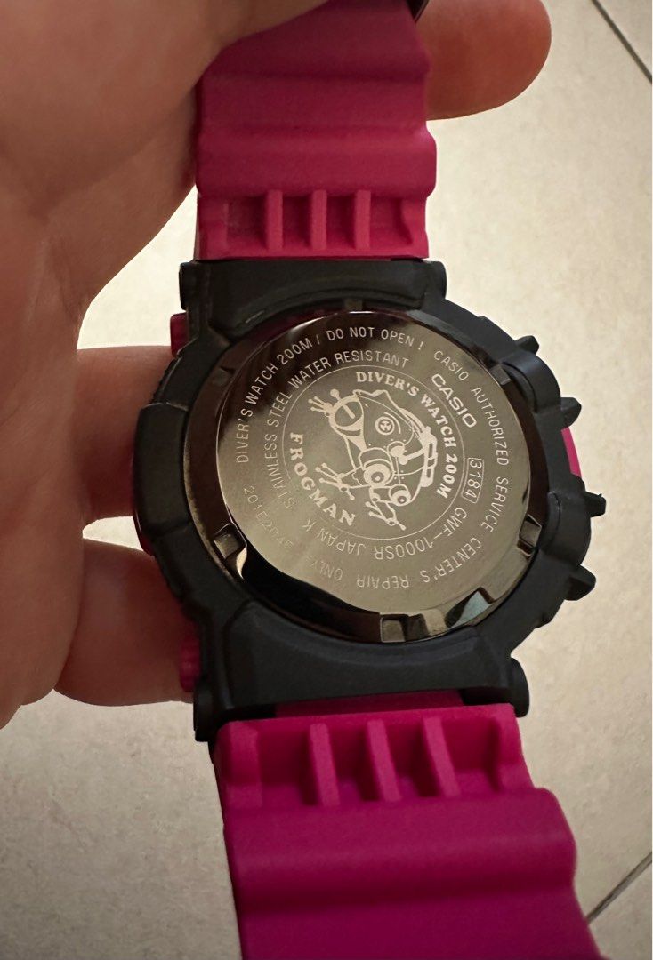 Gshock Frogman GWF1000SR Japan Set