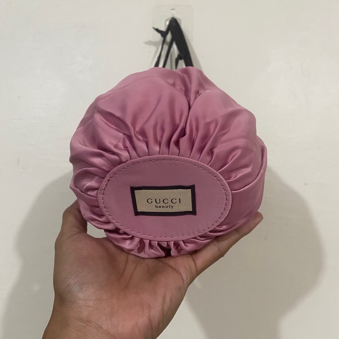 Gucci pink dust bag 2025