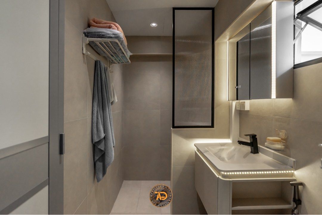 HDB Bathroom Deals (Completion in 1-2 Days) / Tiling Bathroom / Overlay Toilet / Tiles Overlay / Toilet Renovation / Retile Service / Renovation Contractor62853068406785111