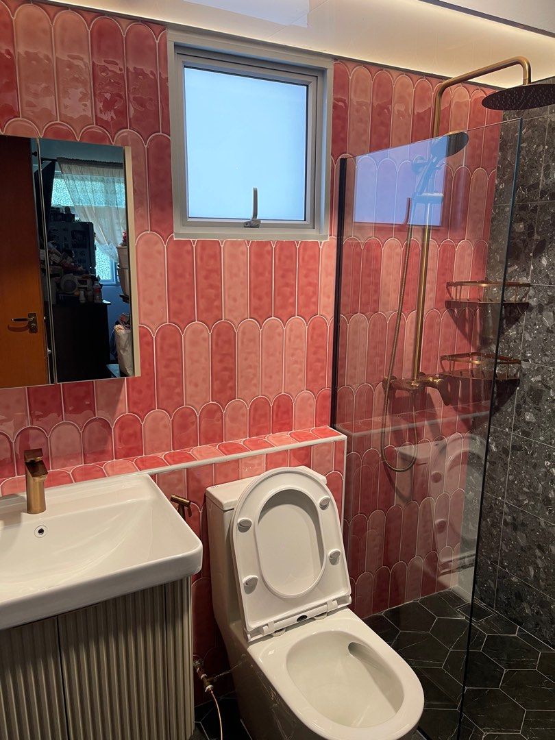 HDB Bathroom Deals (Completion in 1-2 Days) / Tiling Bathroom / Overlay Toilet / Tiles Overlay / Toilet Renovation / Retile Service / Renovation Contractor62853068406785114