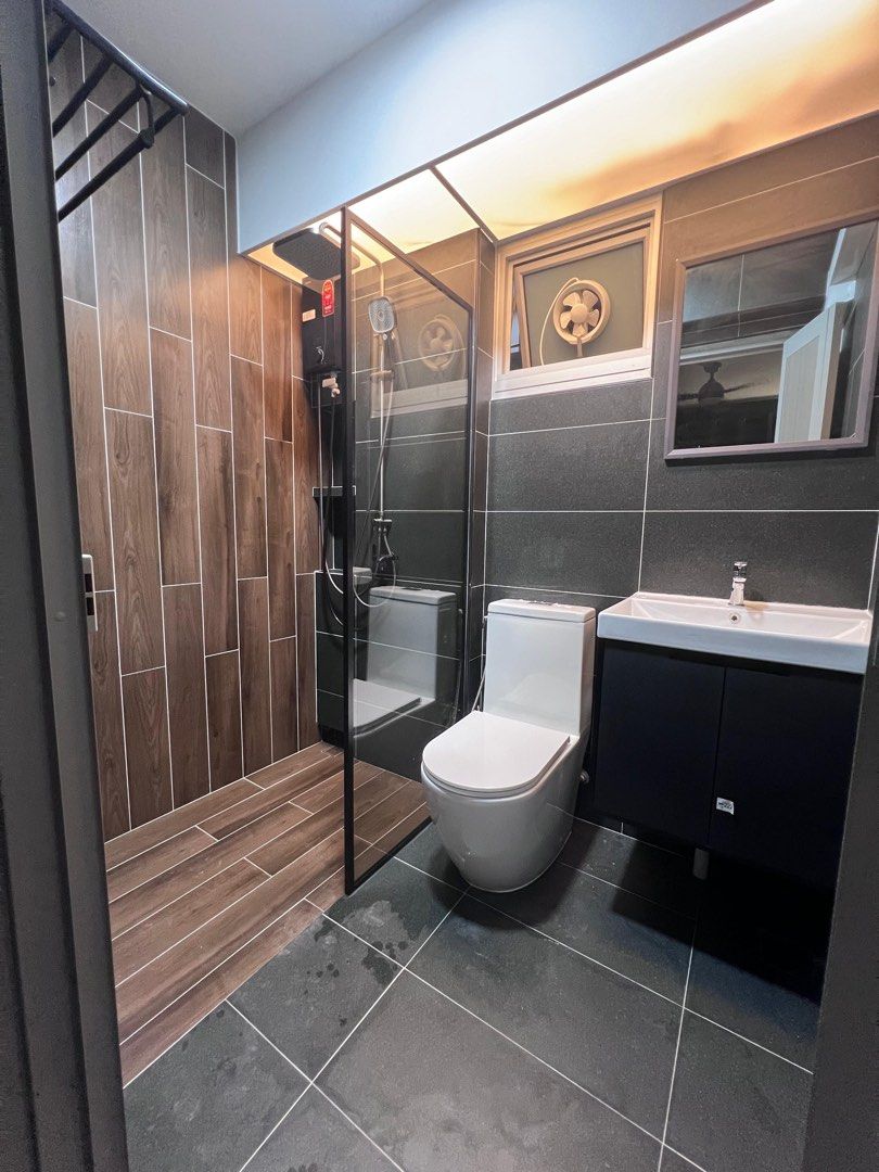HDB Bathroom Deals (Completion in 1-2 Days) / Tiling Bathroom / Overlay Toilet / Tiles Overlay / Toilet Renovation / Retile Service / Renovation Contractor62853068406785113