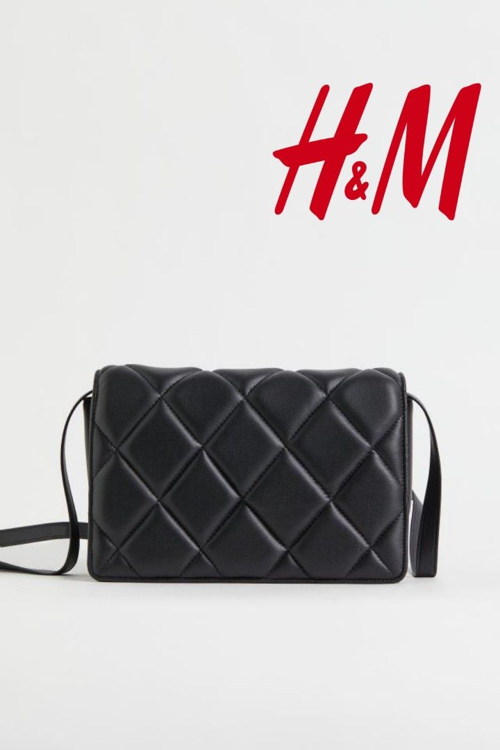 H M Quilted Shoulder Bag Women s Fashion Bags Wallets Shoulder Bags on Carousell