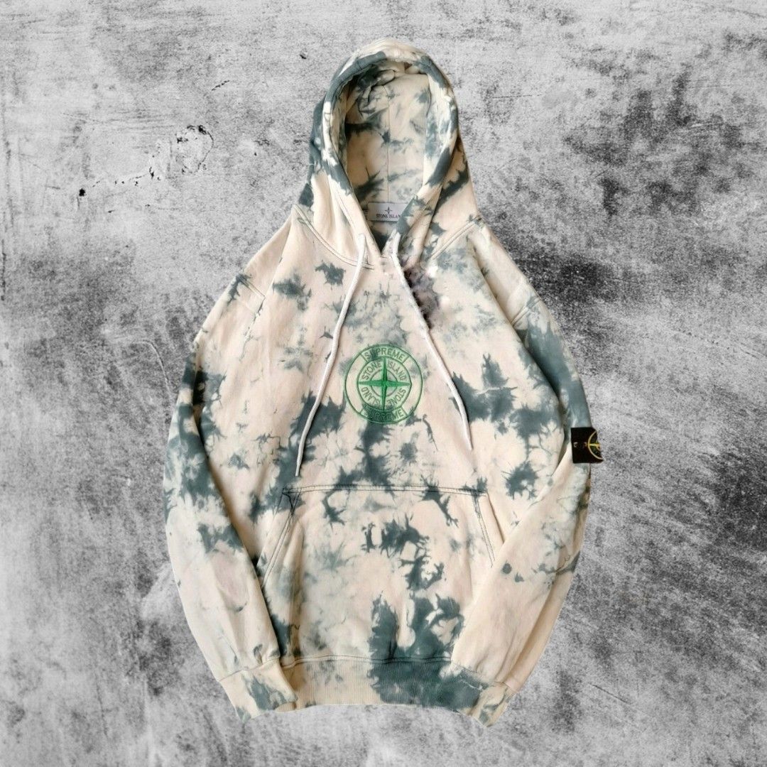 stone island tie dye sweatshirt