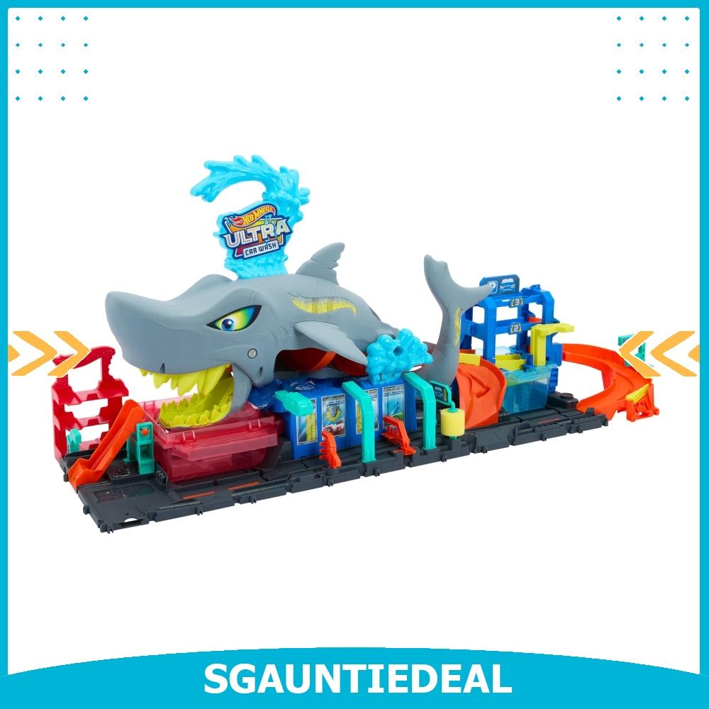 Hot wheels shark car wash 2025
