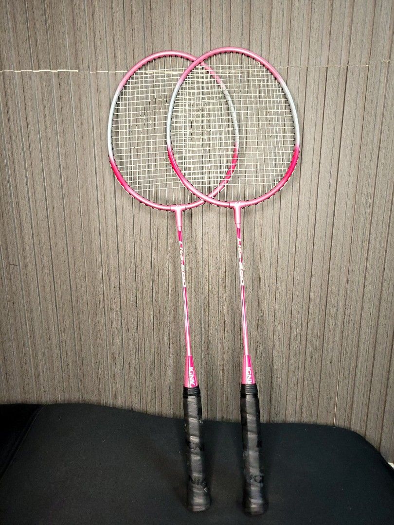 IGNIO Badminton Racket (1 Pair) (Category: Racket and Ball Sports) located in Makati City. Submitted by cousina (Listing ID 1329648108, Image 1). Description: 100% Original / Authentic.