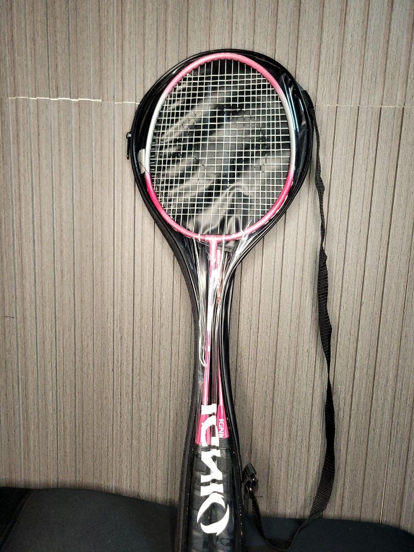 IGNIO Badminton Racket (1 Pair) (Category: Racket and Ball Sports) located in Makati City. Submitted by cousina (Listing ID 1329648108, Image 2). Description: 100% Original / Authentic.