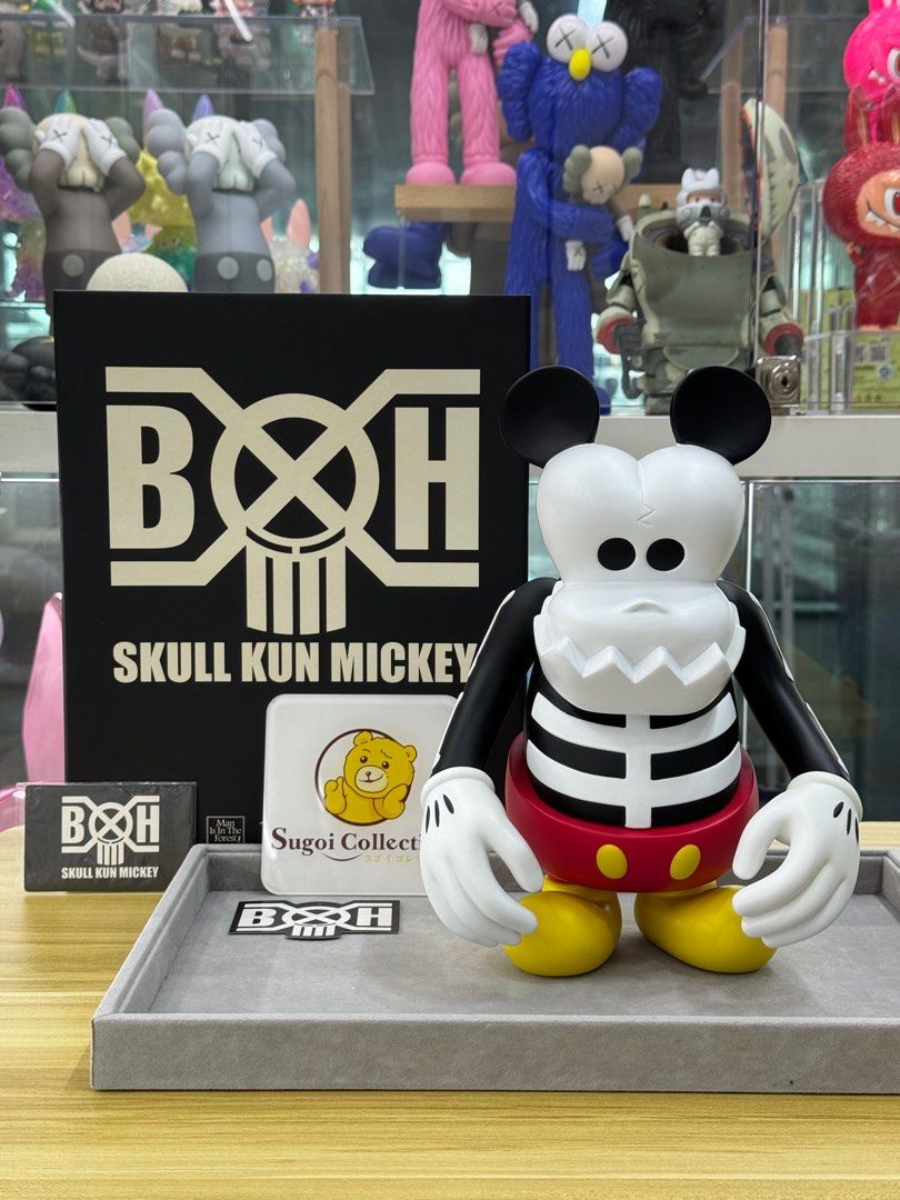 [In Stock] Disney x CLOT x MindStyle x Bounty Hunter Skull Kun Mickey  (Released in 2012)