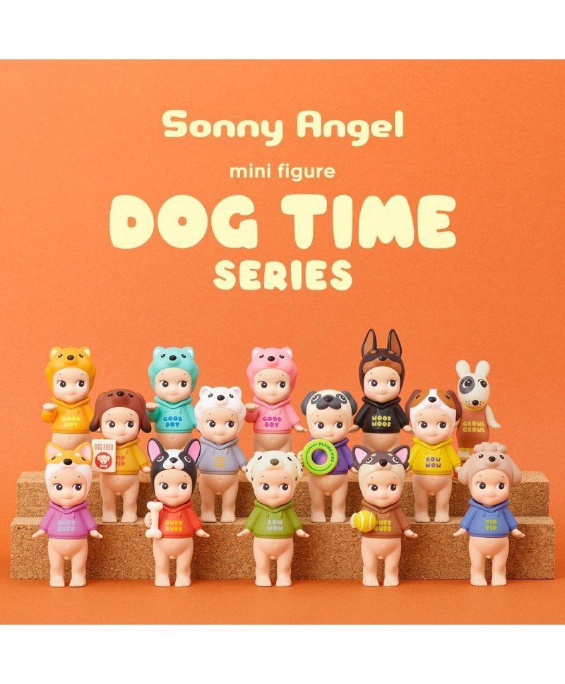 INSTOCK] SEALED Sonny Angel Dog Time Series 🐶 Sealed box/ Case of 9 with  chance for secret, Hobbies & Toys, Toys & Games on Carousell