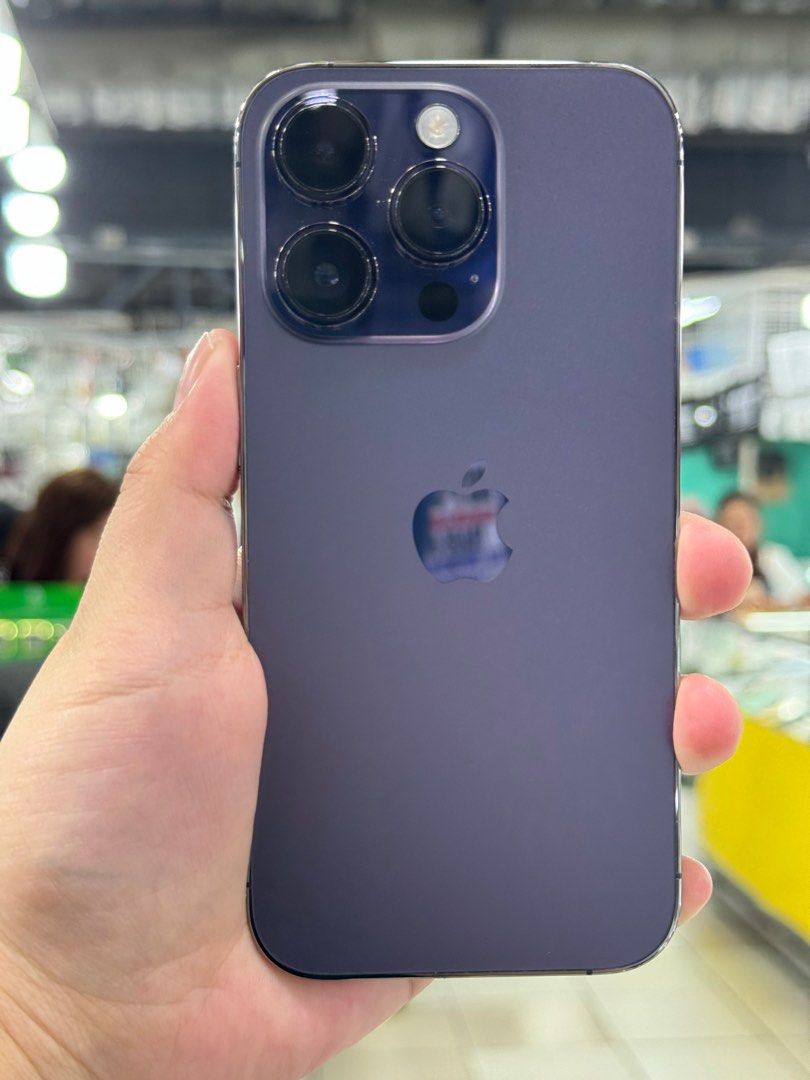 iphone 14pro 256gb smart/tnt only (Category: iPhone 14 Series) located in San Juan City. Submitted by jalailahmamosaca (Listing ID 1329537071, Image 3). Description: iphone 14pro 256gb smart/tnt no issue 89battery health good condition good face id good thruetone inclusion case tempered.