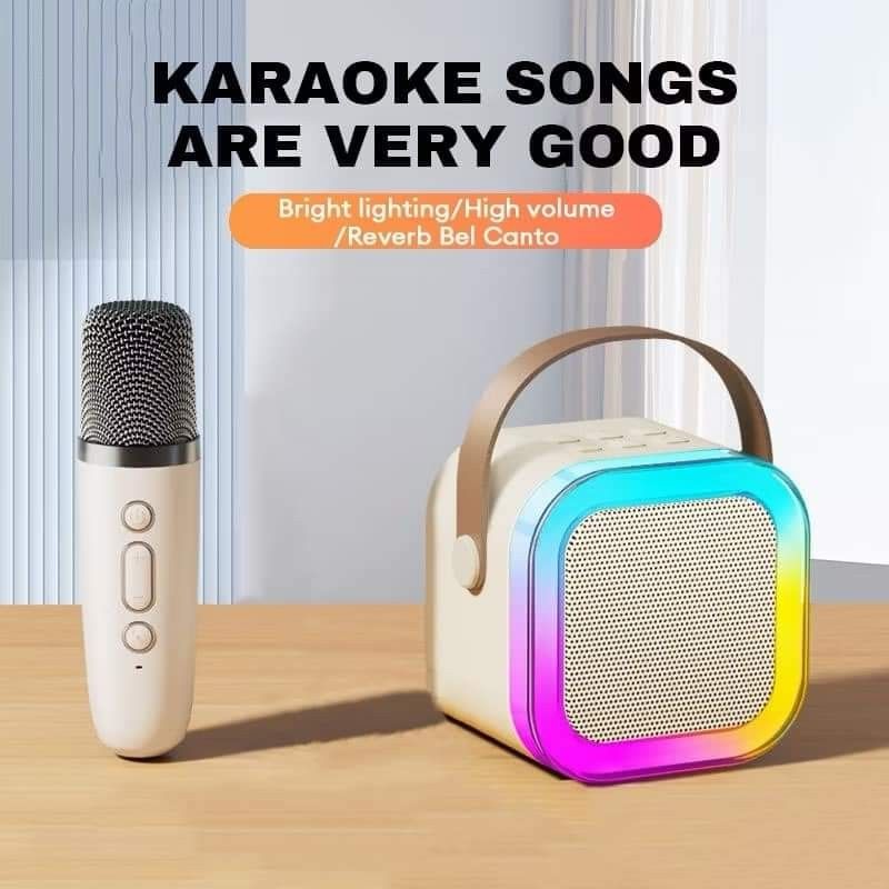 K12 Expose Mini Bluetooth Speaker (Category: Soundbars, Speakers & Amplifiers) located in Mandaluyong City. Submitted by shopmla (Listing ID 1329514596, Image 3). Description: K12 Expose Mini Bluetooth Speaker 1 microphone 330.php 2 microphones 450.php RGB 3D Surround with Single/Double Wireless Microphone Karaoke speaker Amplifier 🌟4Colors:Beige，Blue，Pink，black SF applies Gcash BPI family.