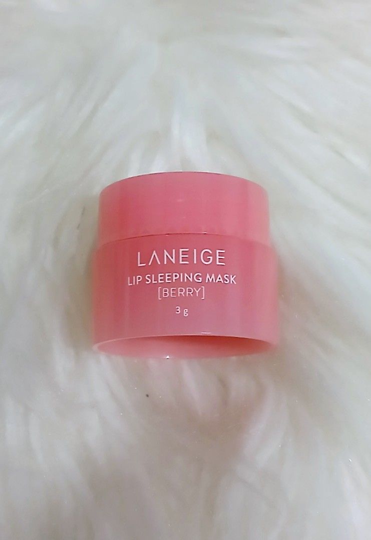 LANEIGE LIP SLEEPING MASK (Category: Face Care) located in San Juan City. Submitted by cashfrancefashioncosmetics_ph (Listing ID 1329578599, Image 1). Description: ‼️LANEIGE LIP SLEEPING MASK 3G NO BOX.