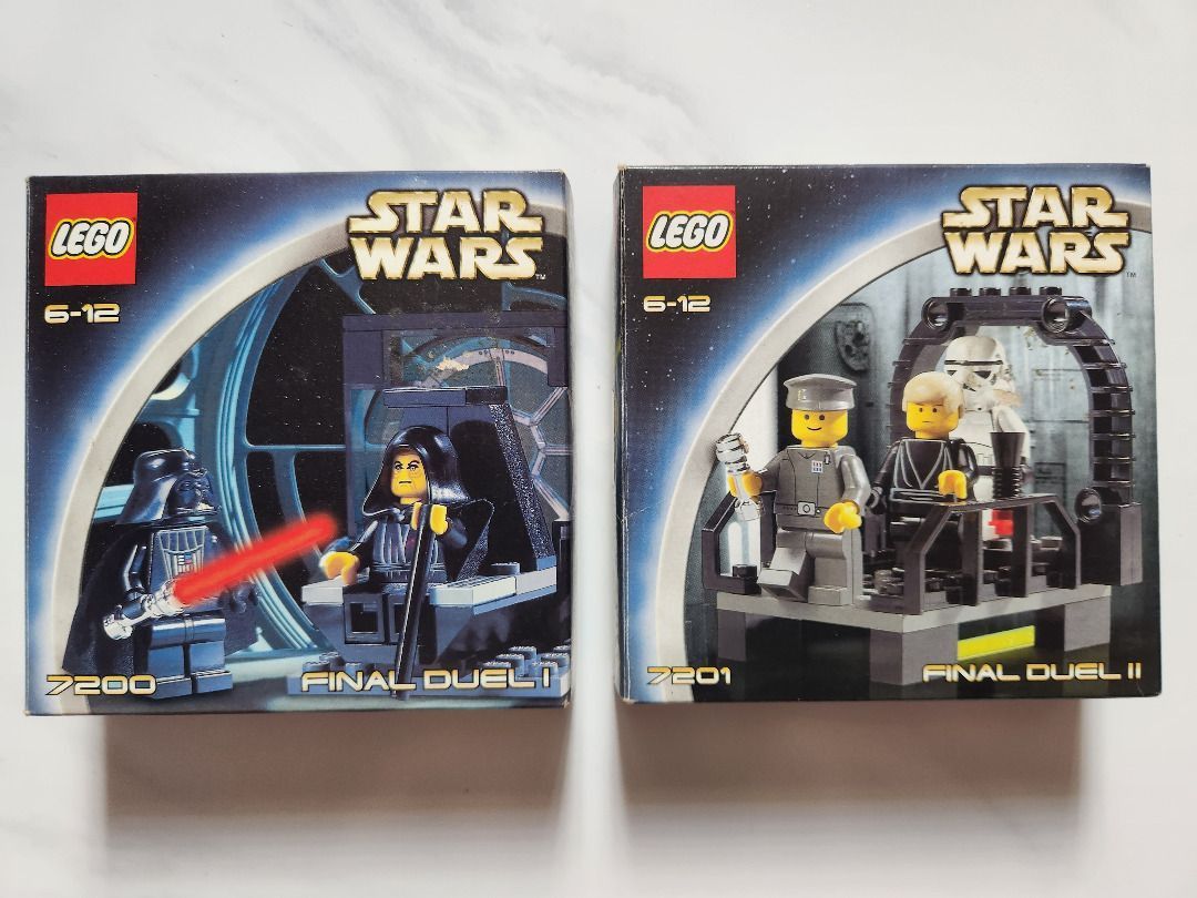 Lego Star Wars Final Duel 1 2 7201 Lego Star Wars Jedi Duel 7103 Lego Star Wars Twin Pod Cloud Car 7119 Hobbies Toys Toys Games on Carousell